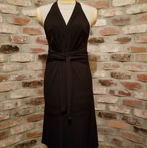 Halter Top Black Dress